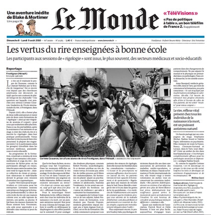 Corinne Cosseron article Le Monde