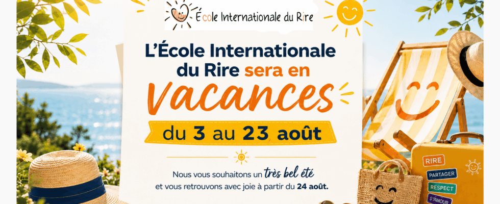 vacances école du rire
